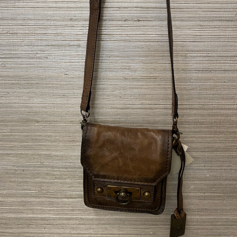 Frye Taupe Crossbody